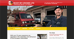 Desktop Screenshot of bodybycrome.com